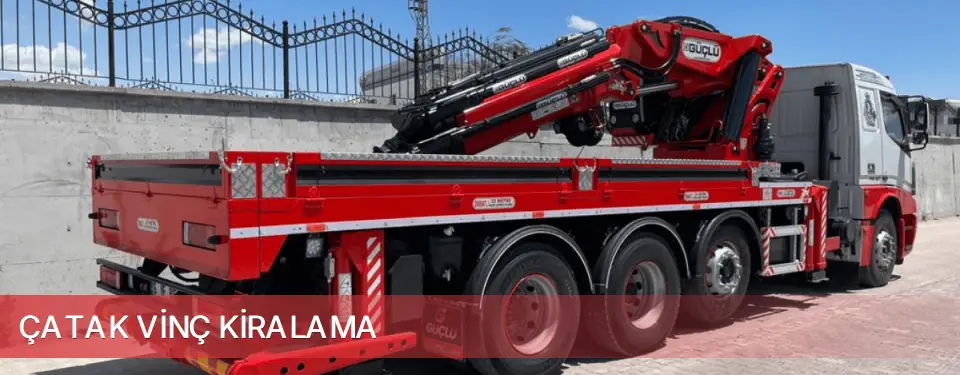 Çatak İlçemi Vinç Kiralama